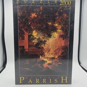 Maxfield Parrish 2000 Piece Old Glen Mill Jigsaw Puzzle-New & Sealed-1995